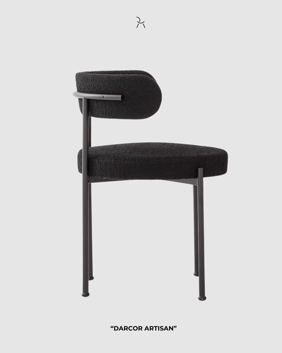 Chaise Nordic – Bouclette Chic et Personnalisation Complète