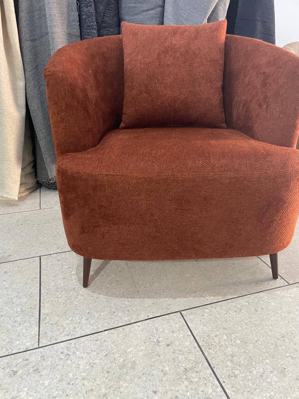 Fauteuil Zénith - en bouclette texturé