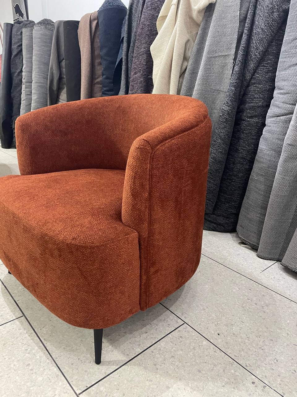 Fauteuil Zénith - en bouclette texturé