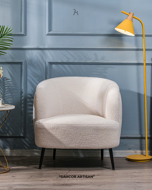 Fauteuil Zénith - en bouclette texturé