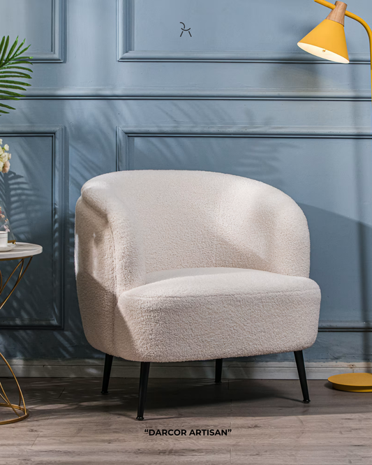 Fauteuil Zénith - en bouclette texturé